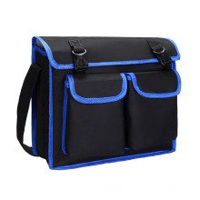 Multifunctional Electrician Repair One-Shoulder Messenger Oxford Cloth Tool Bag Canvas Thickened Tool Bag